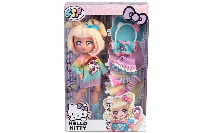 Hello Kitty Manga Fashion Unicorn Docka