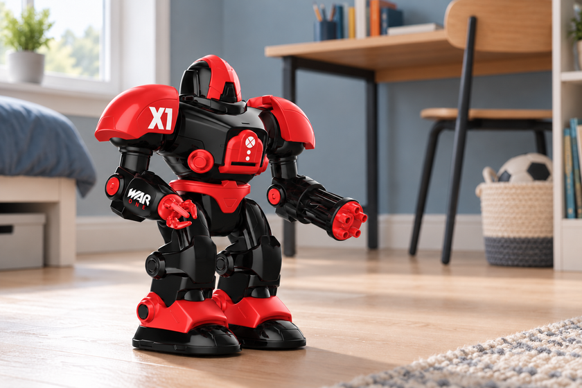 Hi-Tech, Mission Shooter Roboman SR-66 I/R. Skjuter tefat