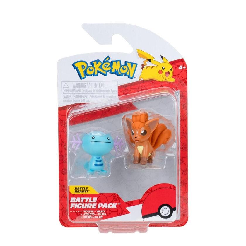 Pokemon, Battle Figure, Wooper & Vulpix