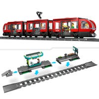 LEGO City 60423, Spårvagn och station