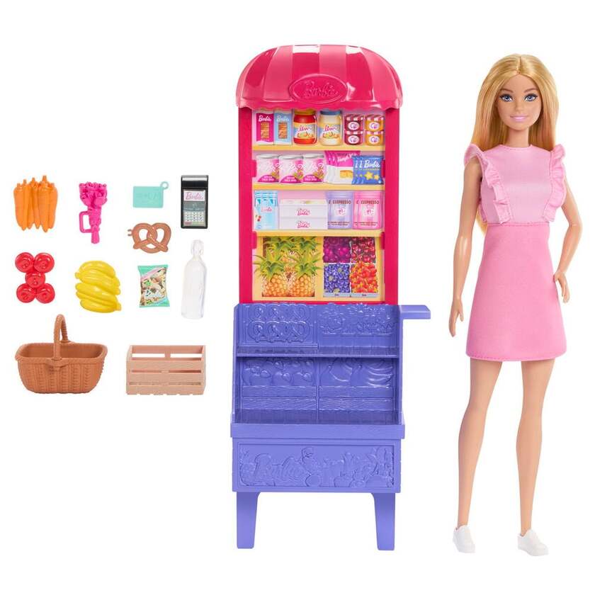 Barbie Recipe For Friendship Malibu Shopping Set