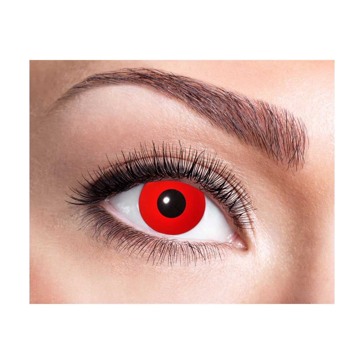 Halloween, Kontaktlinsen Red Devil