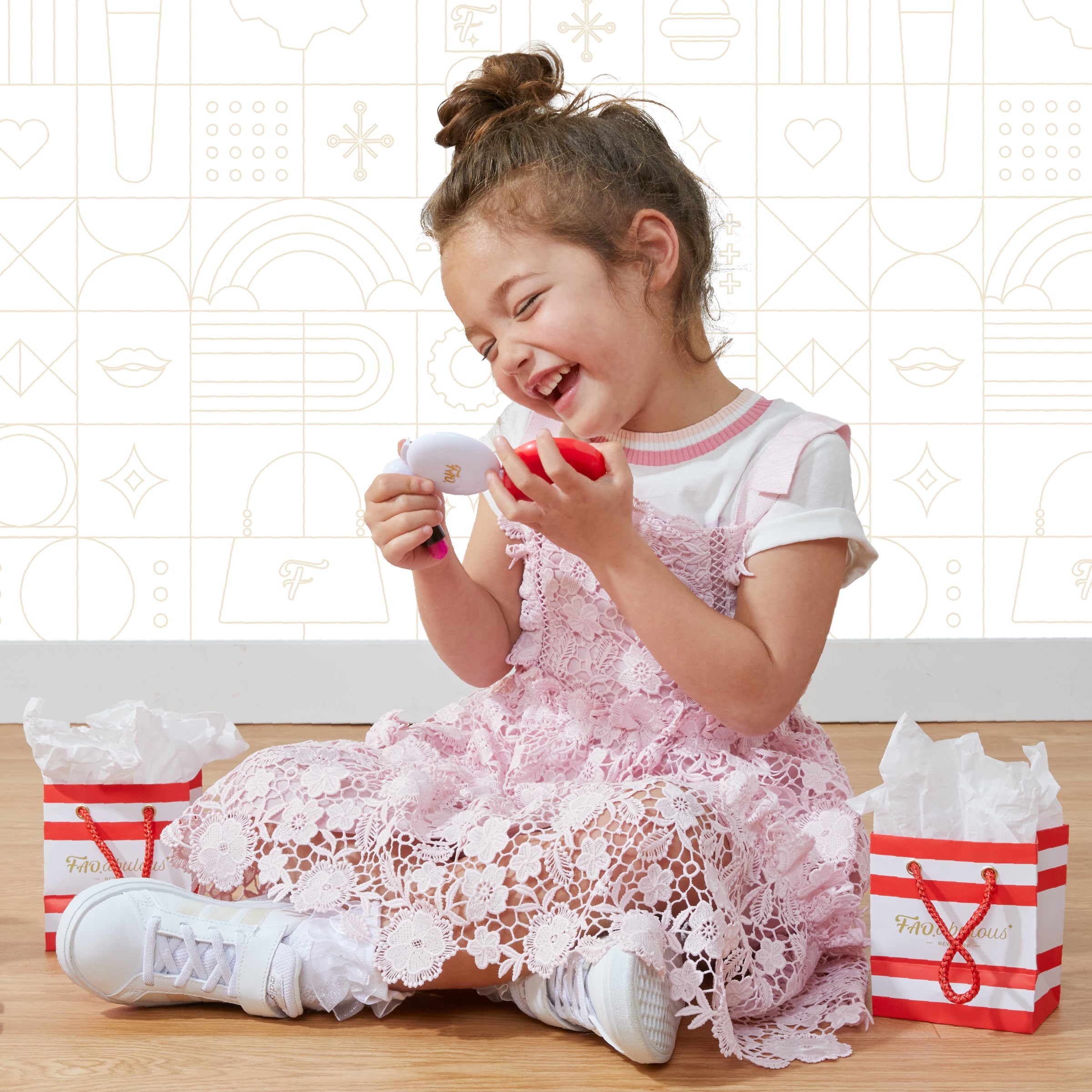 FAO SCHWARZ Sminkbutik med kassasystem