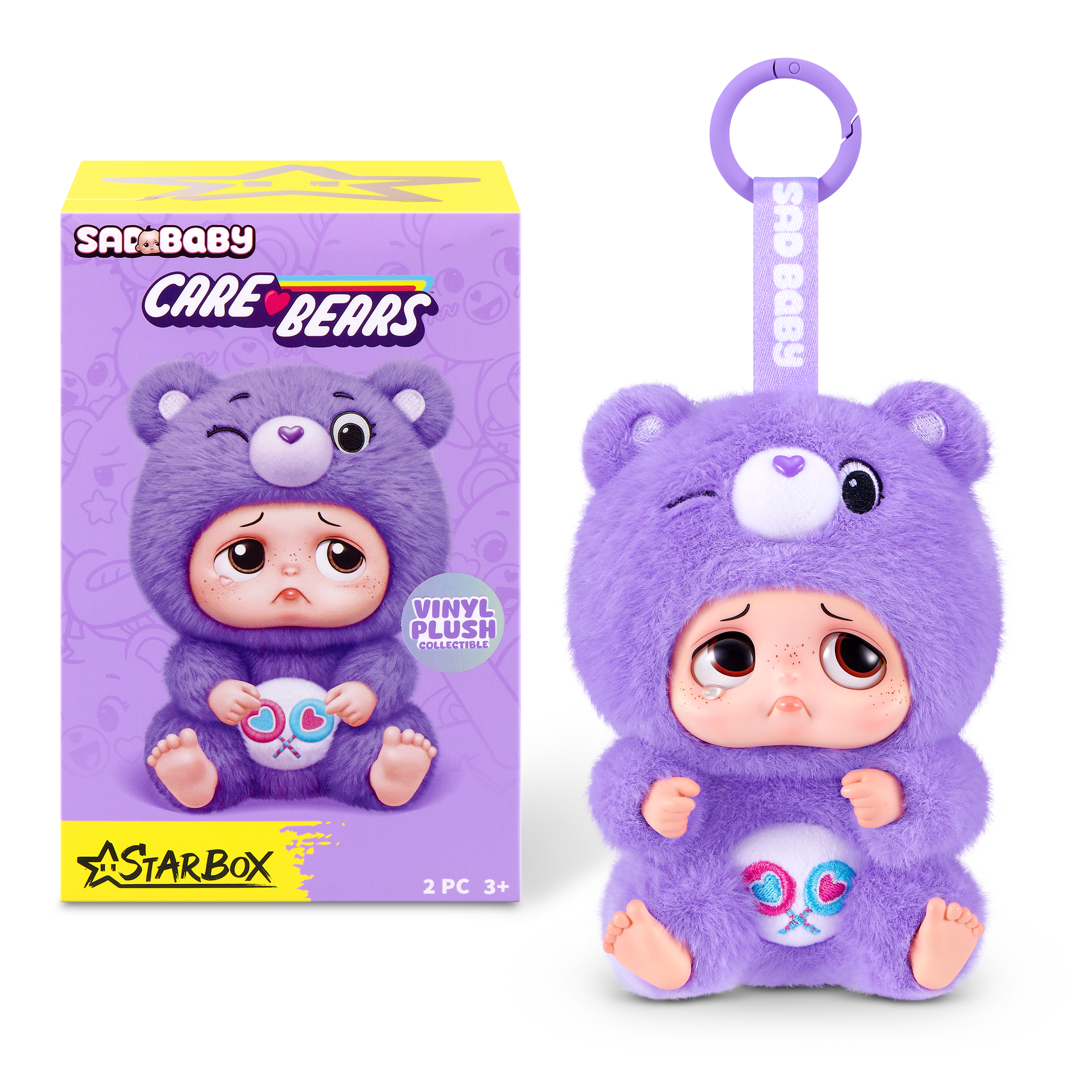 Care Bears Sad Baby Nyckelringar Blindbox