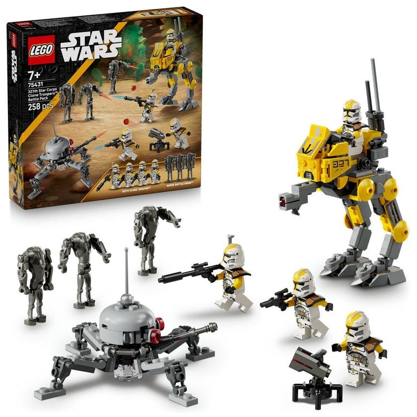 LEGO Star Wars TM 75431, 327th Star Corps Clone Troopers™ Battle Pack