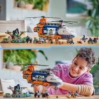 LEGO City 60437, Djungelhelikopter och basläger