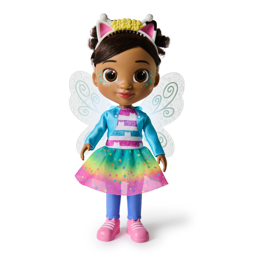 Gabby's Dollhouse Dandelion Magic Gabby-docka med lysande vingar