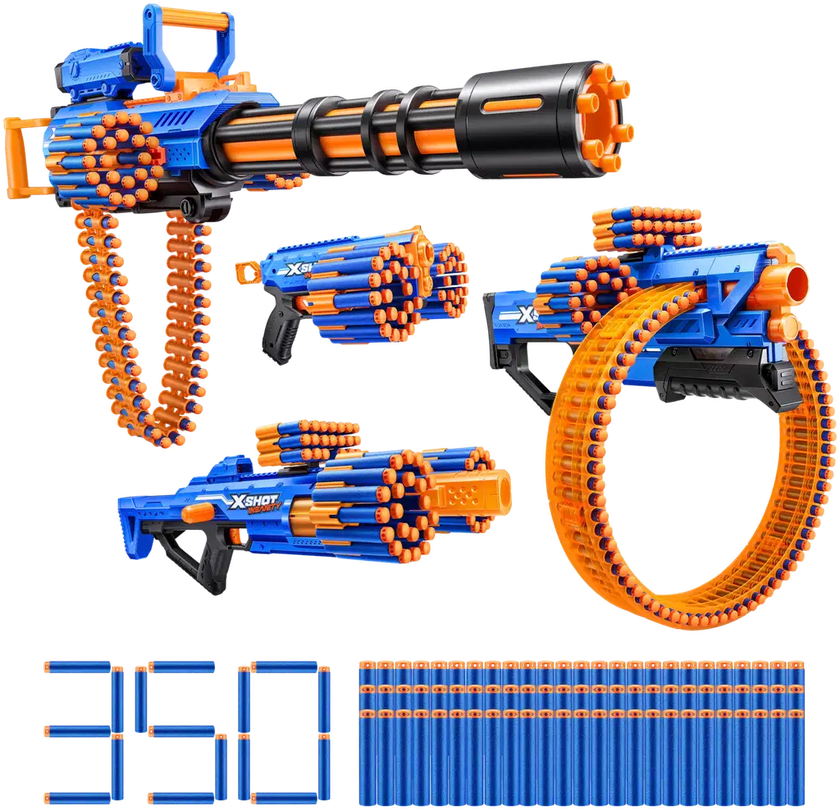 X-SHOT Insanity Mix Combo Blaster Set