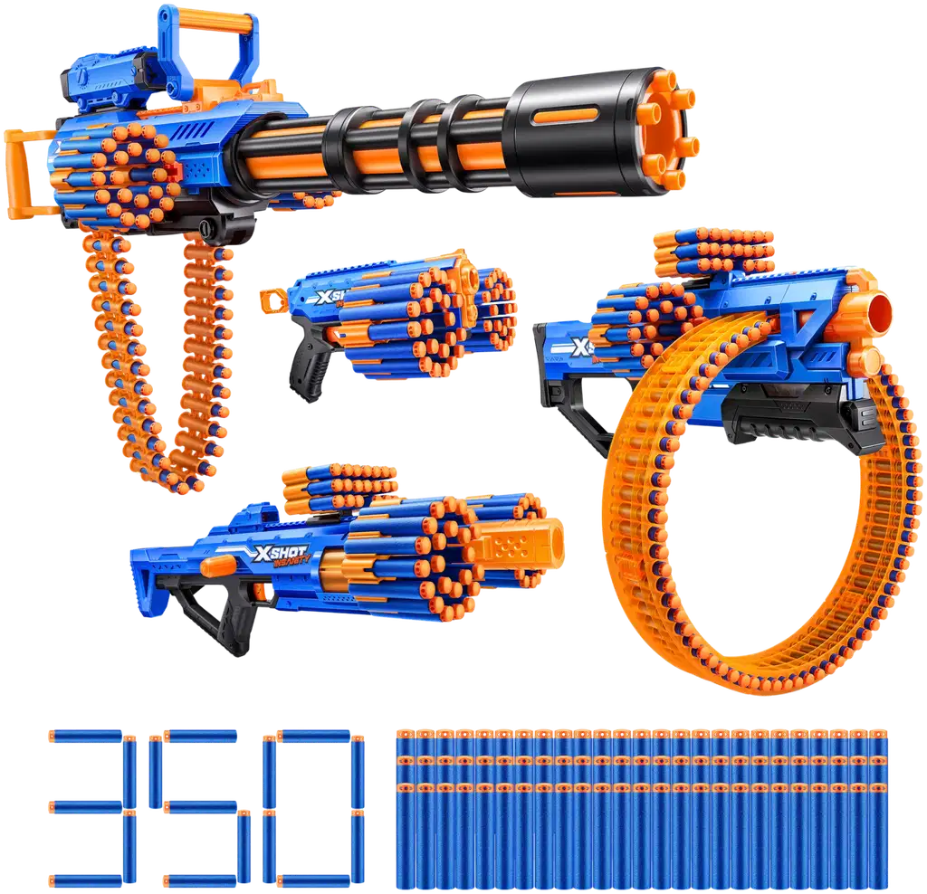 X-SHOT Insanity Mix Combo Blaster Set