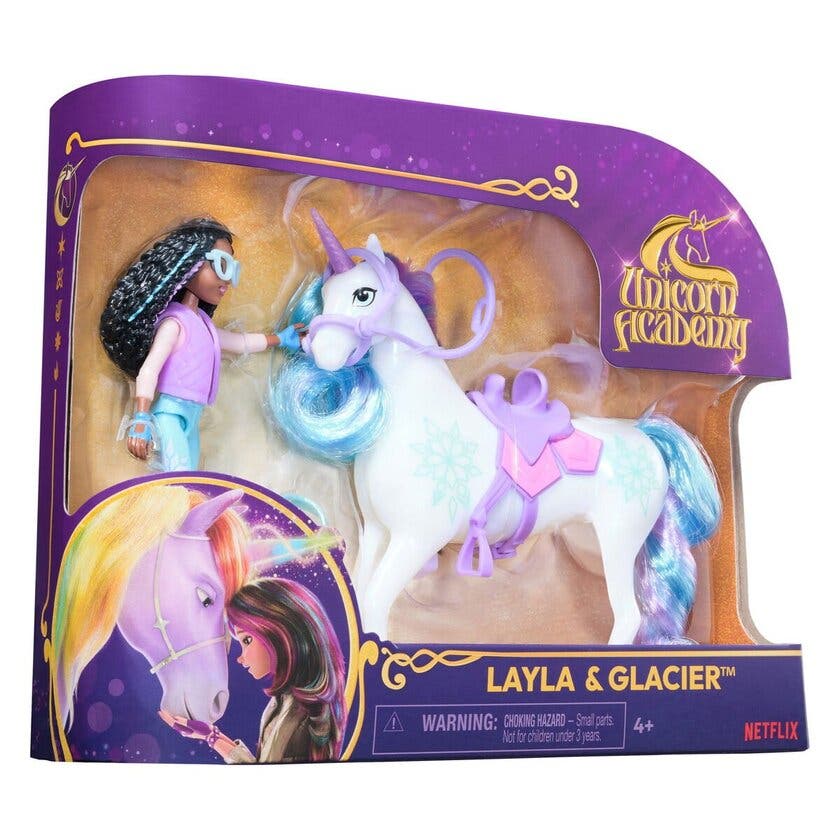 Unicorn Academy, Doll & Unicorn, Layla & Glacier