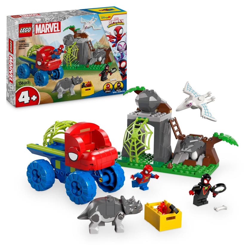LEGO Spidey 11199, Team Spideys räddning med Dino Crawler