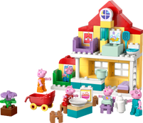 LEGO® DUPLO® Greta Gris Familjevilla Byggset med 5 figurer av hela Greta Gris familj – 10467