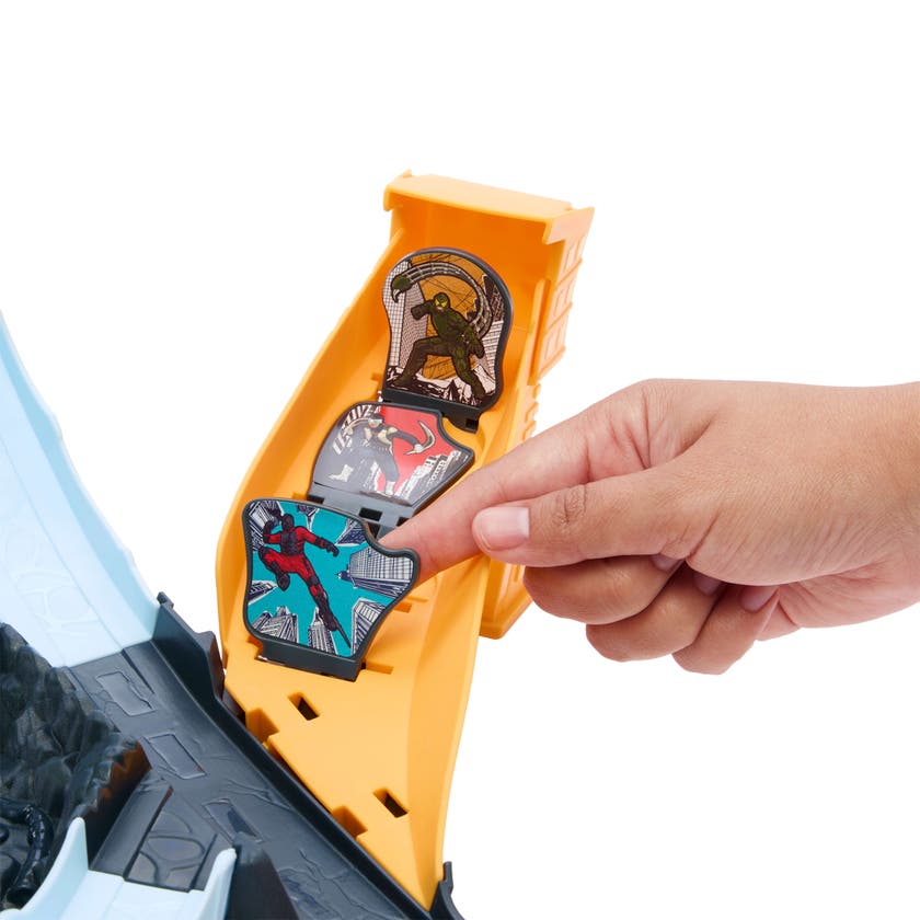 Hot Wheels Superstar Speeders Spider-Man & Hulken banset
