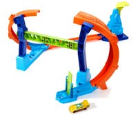 Hot Wheels Stunt Tracks Corkscrew Jump Champion