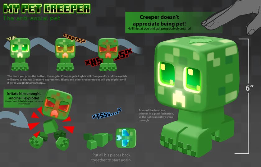 Minecraft My Pet Creeper