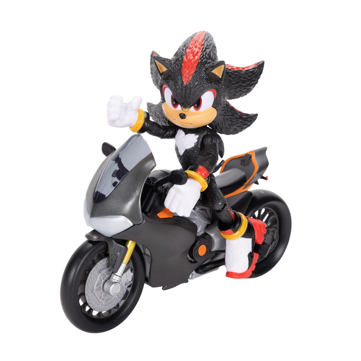 Sonic the Hedgehog 3: Shadow med Motorcykel (13 cm)