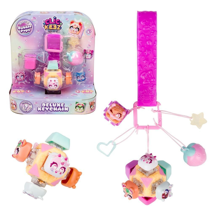 Clickeez Deluxe Fidget-Nyckelring