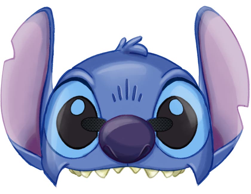 Disney Stitch Movie Talking Mask