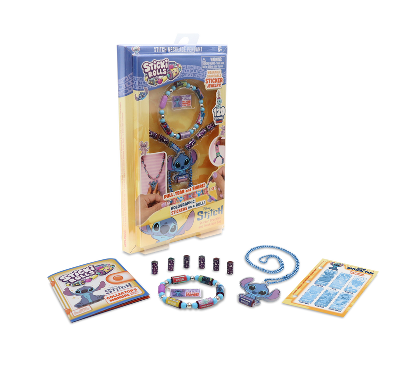 Sticki Rolls Stitch Pendant