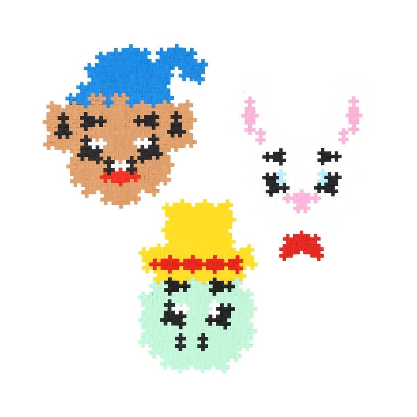 Plus-Plus Bamse, Skalman & Lille Skutt 400 stk