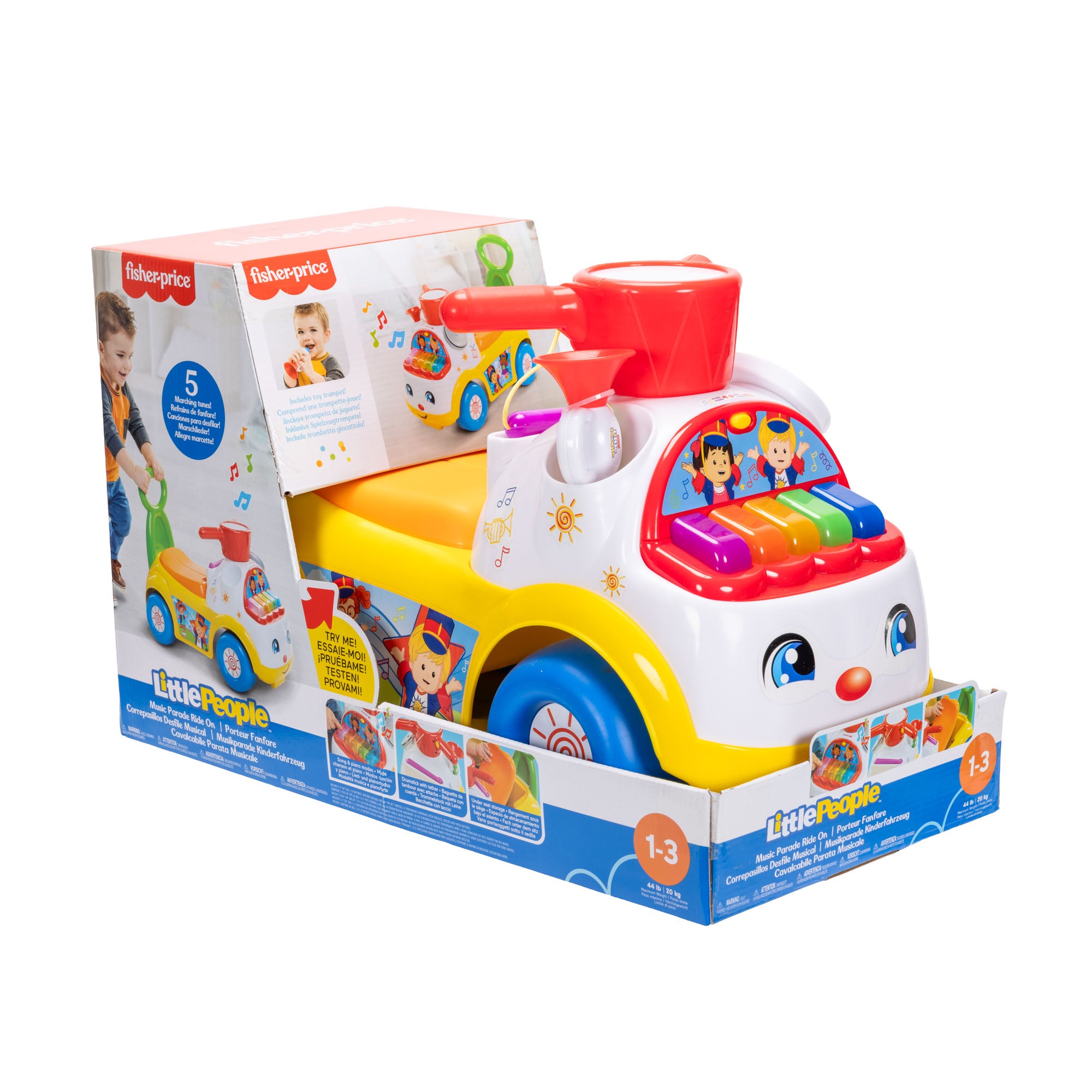 Fisher Price Ultimate Music Parade Ride On sparkbil