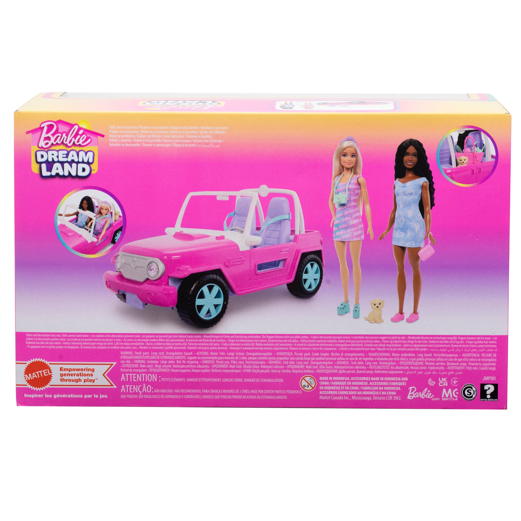 Barbie Dream Land Dockor och Fordon