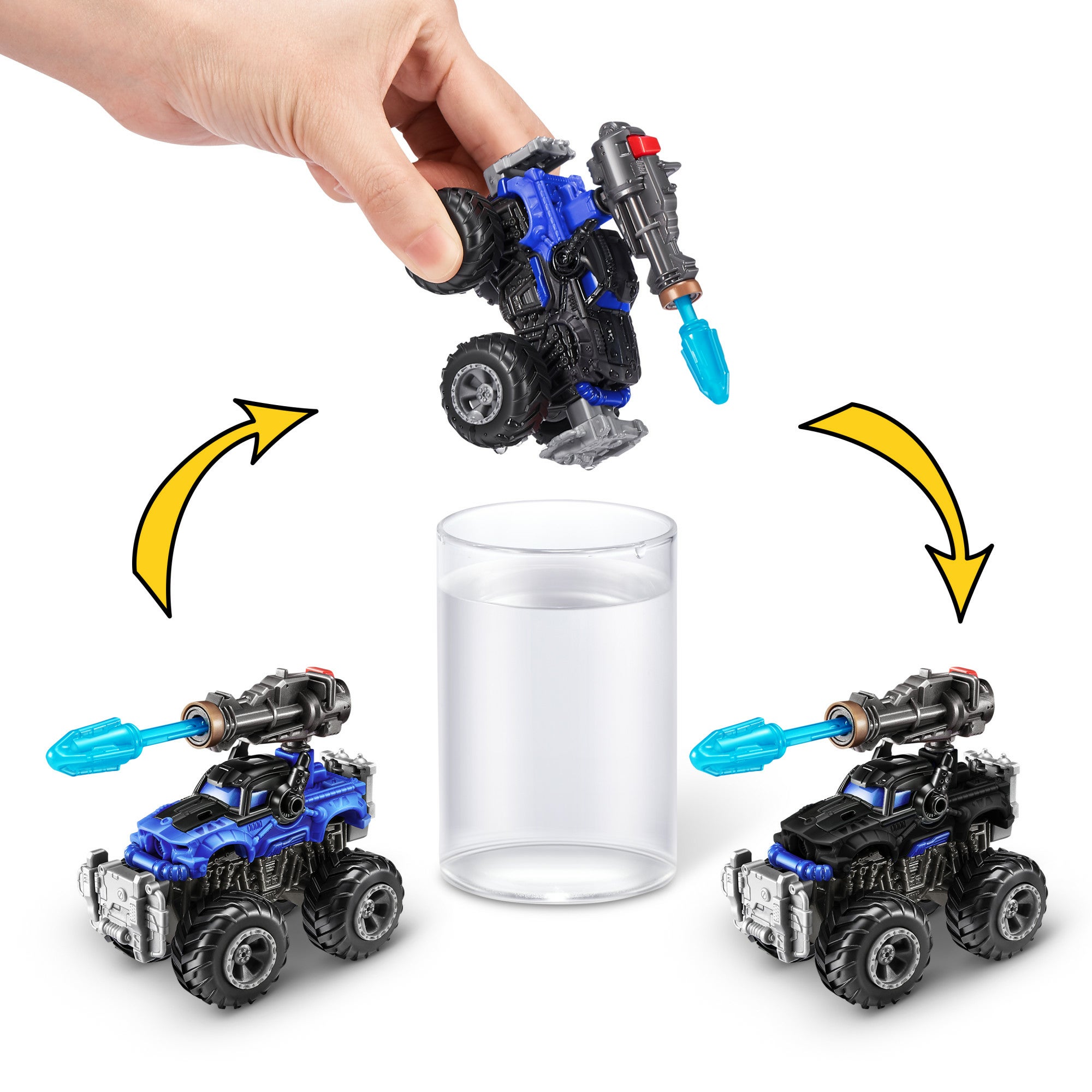 5 Surprise Monster Trucks Color Change – ZURU
