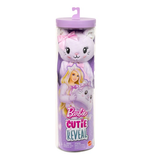 Barbie Cutie Reveal Cuddly – Kattunge med 10 överraskningar
