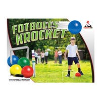 Soccer Croquet – Fotbollskrocket för trädgården