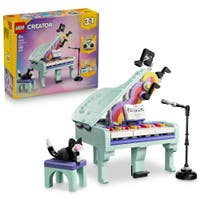 LEGO® Creator 3-i-1 Flygel med musikdekorationer och katt 31392
