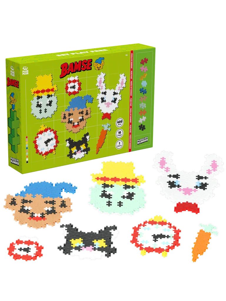 Plus-Plus Bamse & vänner 600 stk