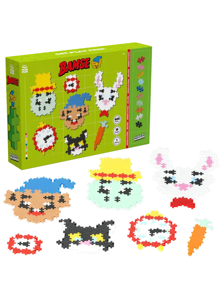 Plus-Plus Bamse & vänner 600 stk