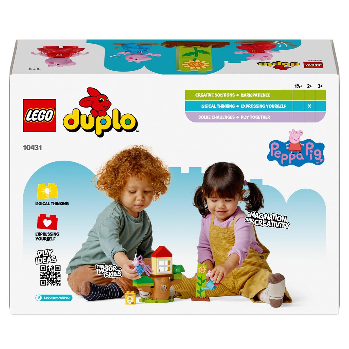 LEGO DUPLO 10431, Greta Gris – Trädgård och trädkoja