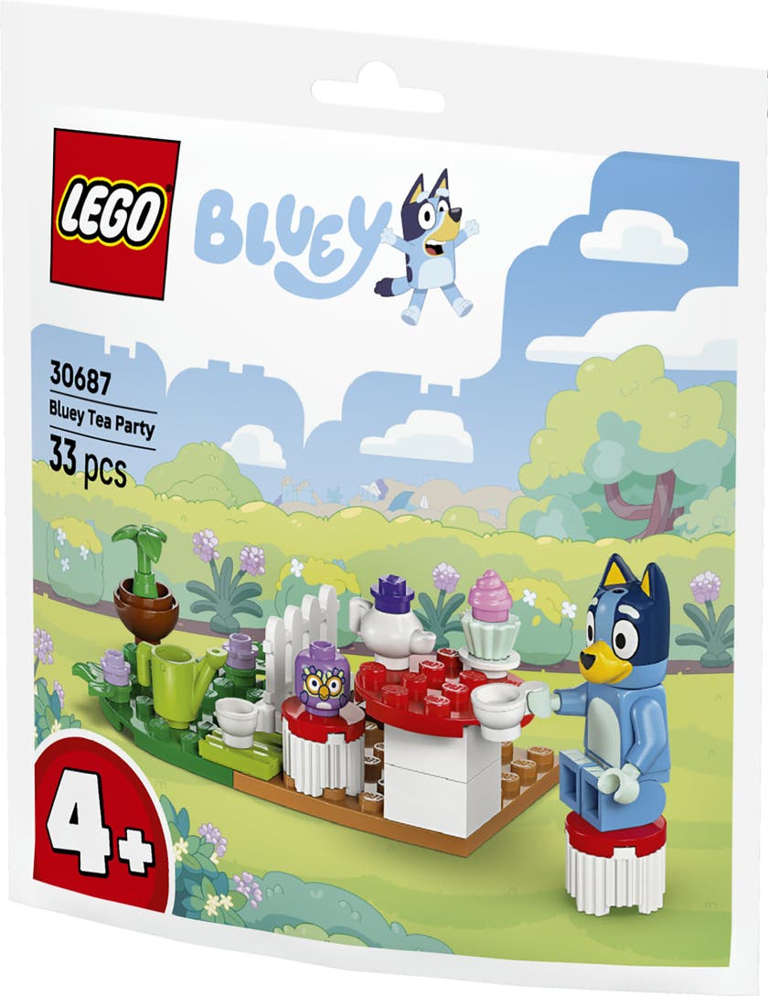 LEGO Bluey 30687, Blueys tebjudning