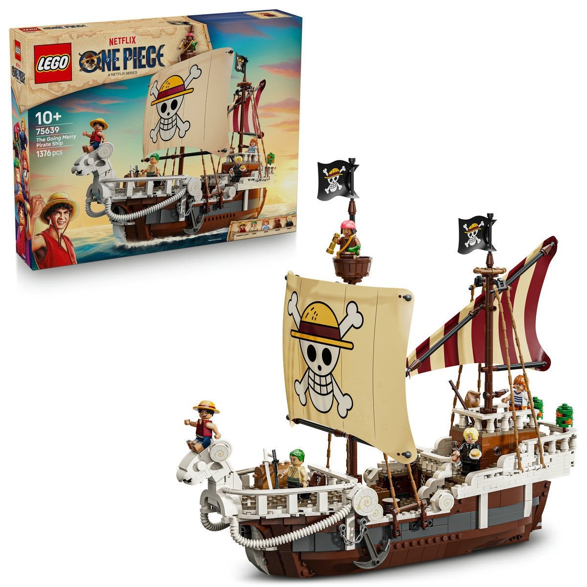 LEGO ONE PIECE 75639, Piratskeppet Going Merry
