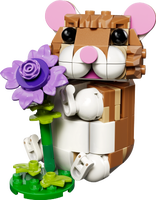 LEGO® Creator 3-i-1 Söt hamster med blomma Leksak 31376