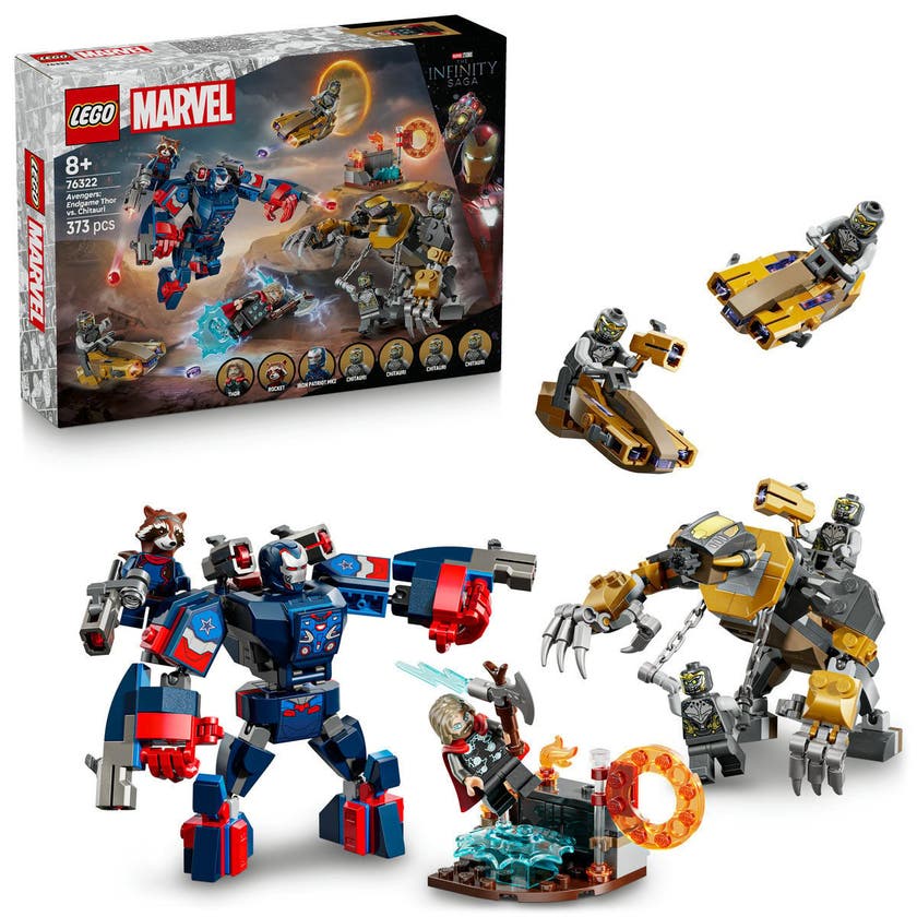 LEGO Super Heroes 76322, Avengers: Endgame Thor mot Chitauri