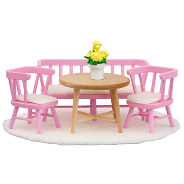 Lundby, Rosa köksmöbler