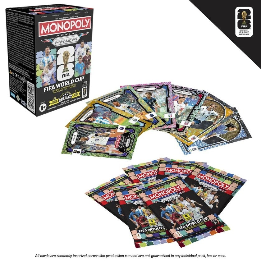 Monopoly FIFA Legends Booster Pack – 24 samlarkort