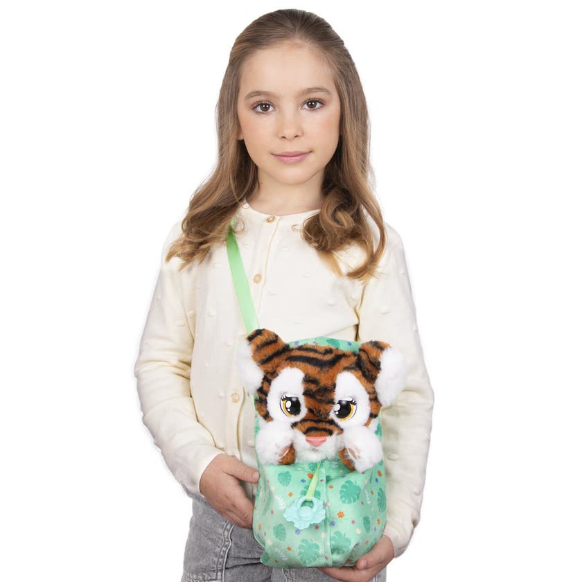 Baby Paws Tiger med snuttefilt och napp