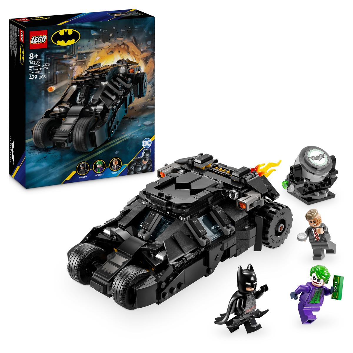 LEGO Super Heroes DC 76303, Batmans Tumbler mot Two-Face™ & Jokern