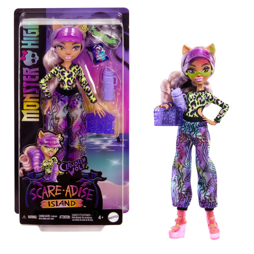 Monster High, Scare-Adise Island Clawdeen Doll
