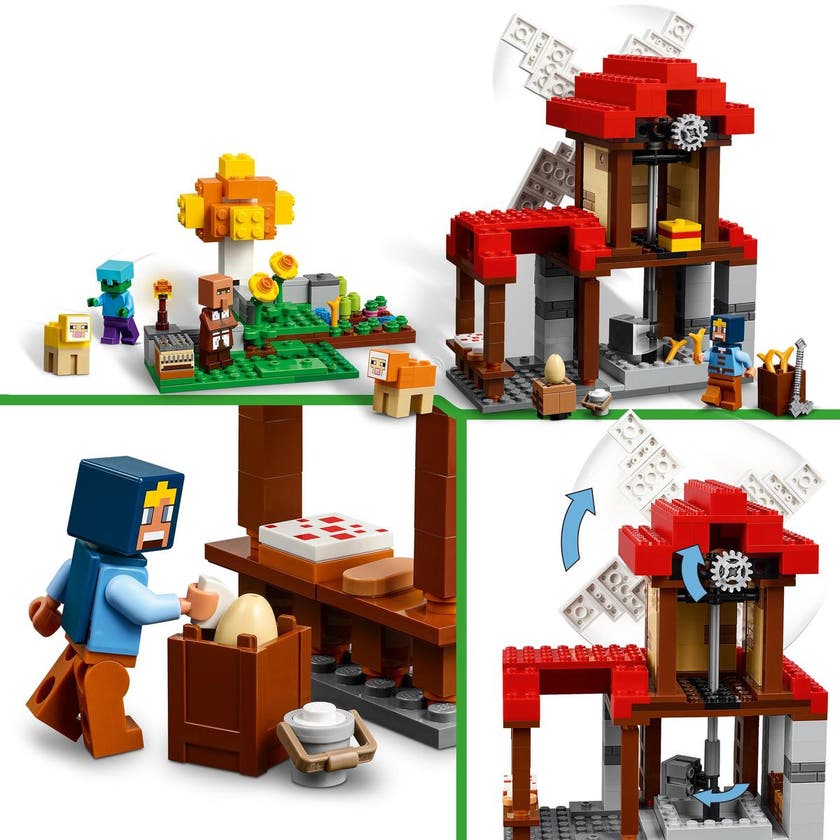 LEGO Minecraft 21262, Väderkvarnsgården