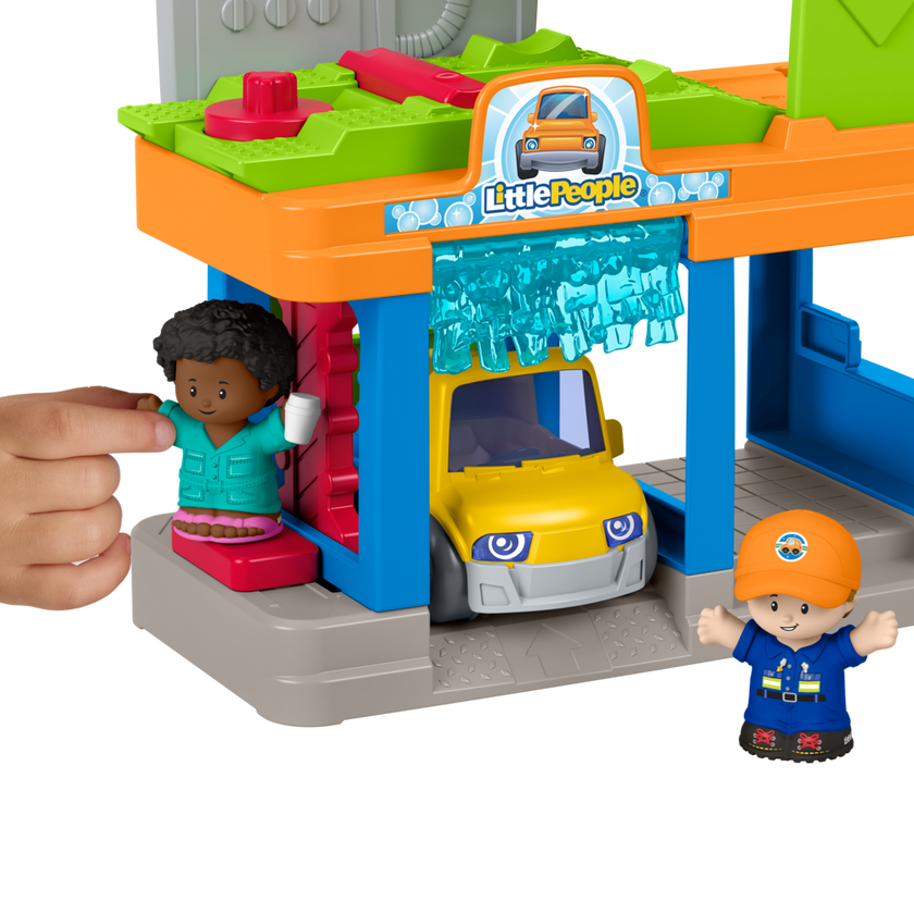 Fisher-Price Little People Bensinstation