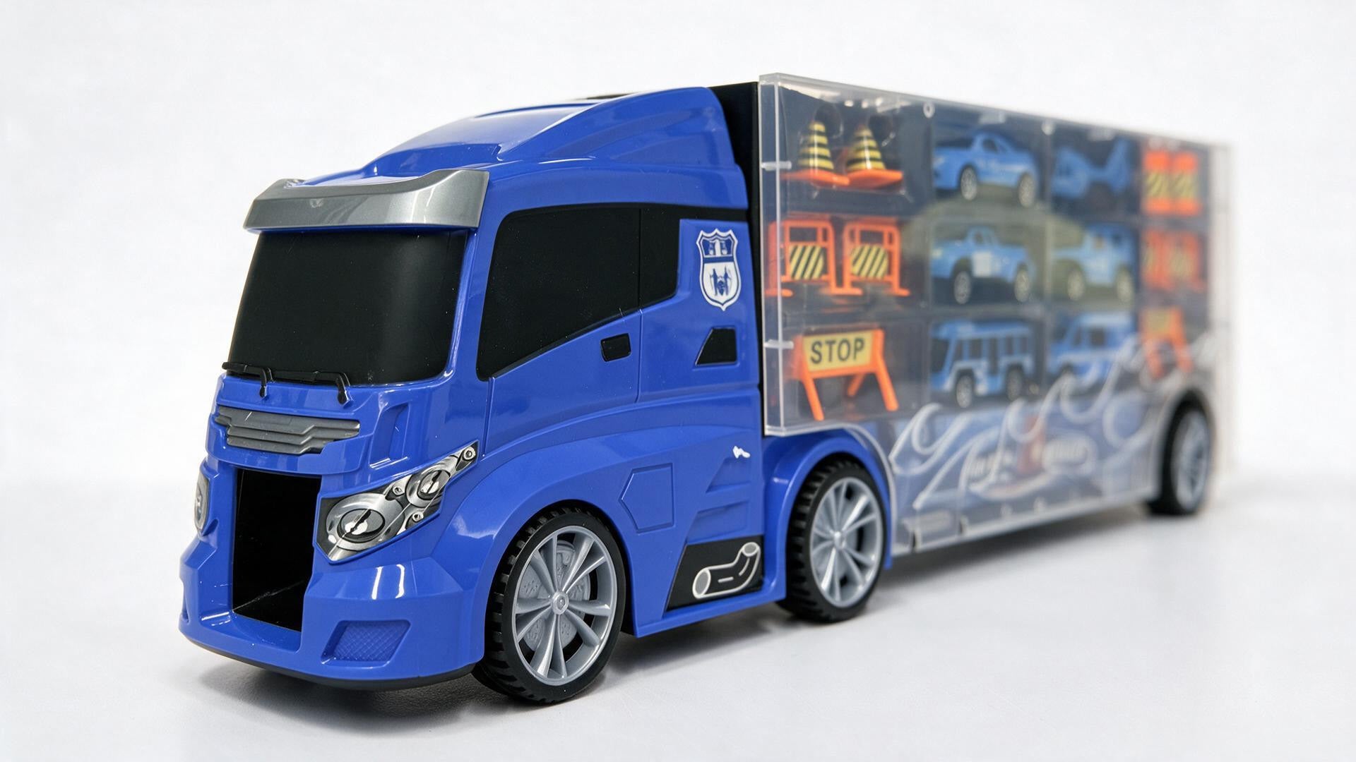 Rapid Speed - Truck med polisfordon & tilbehör