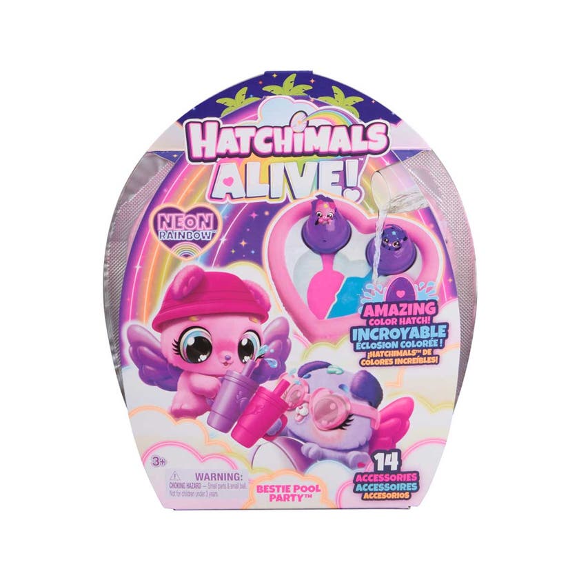 Hatchimals Alive Bestie Pool Party