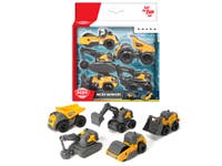 Dickie Toys 5-Pack Volvo Anläggningsfordon