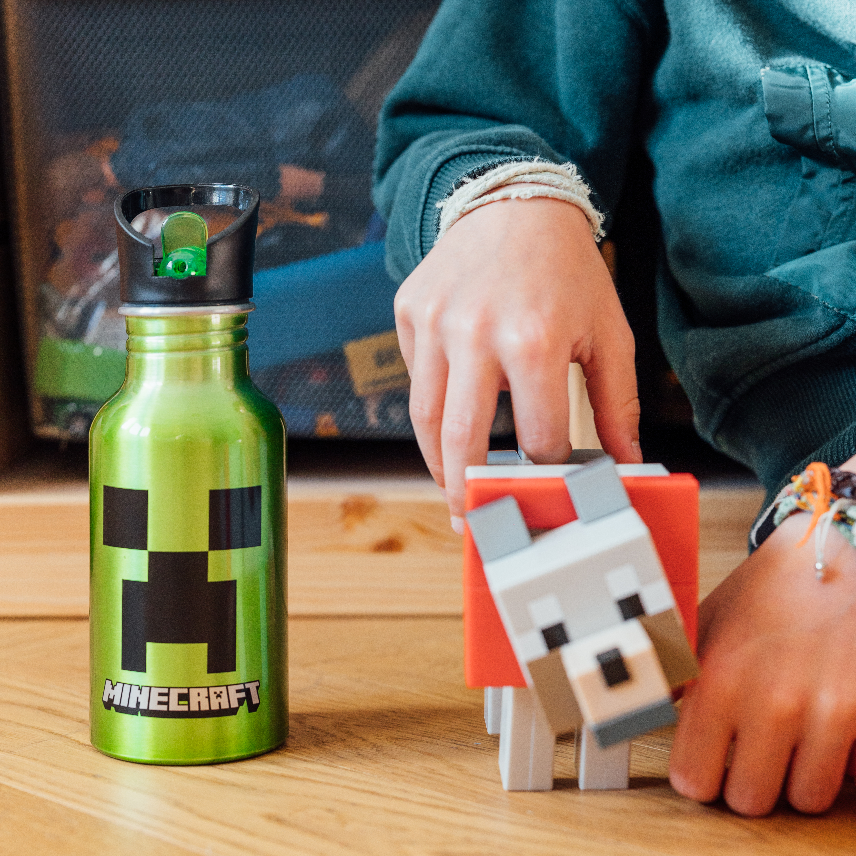 MINECRAFT Aluminium Vattenflaska 545 ml