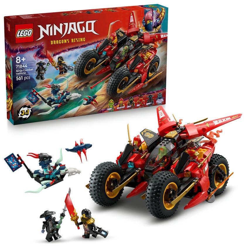 LEGO Ninjago 71844, Ninjornas stridsfordon