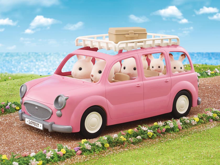 Sylvanian Families - Familjebil - rosa